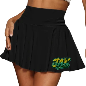 Fan Waves - JAX Jaguars Fan Skorts – Black, Teal & White | Game Day Cheer & Tailgate Style - Jacksonville Jaguars