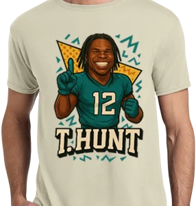 Fan Waves Retro T. Hunt - Number One Hunter